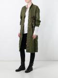 long bomber coat