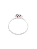 large ruby and pink sapphire nugget ring