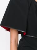 'Anita'荷叶边露肩小礼服