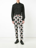 Inkjet print trousers 