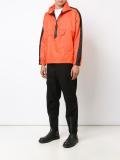 zipped collar jacket