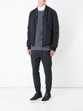 双色飞行员夹克