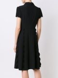 scallop details dress