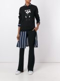 embroidered Karl sweatshirt