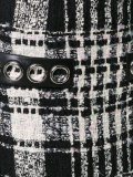 tweed mini skirt