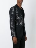 trompe-l'oeil biker blazer