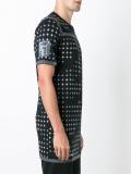 metallic print T-shirt