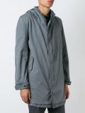 'Just'兜帽袖口细节夹克