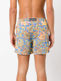 paisley print swim shorts