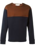colour block sweatshirt