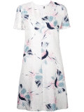floral print T-shirt dress