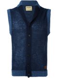 shawl neck knit gilet