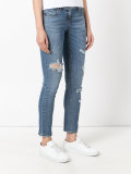 distressed jeans