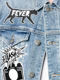 Fashion Tour补丁牛仔夹克