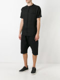 mandarin neck shortsleeved shirt