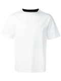 striped collar T-shirt