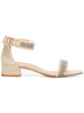 frayed edge sandals