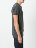 microstudded distressed T-shirt