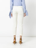 folded hem cropped trousers