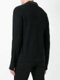 zipped cardigan 