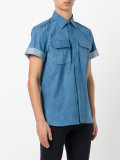 short sleeve denim shirt