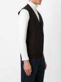 sleeveless cardigan