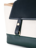 tri-coloured tote bag