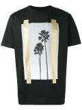 palm trees print T-shirt