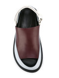 colour block sandals