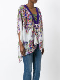 V-neck handkerchief tunic