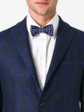 butterfly print bow tie