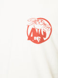 rabbit chest print T-shirt