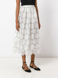 circle pattern full skirt