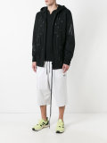 drawstring track shorts 