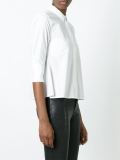 hidden button shirt