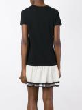 ruffled layered skirt dress