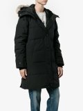 zipped hooded jacket