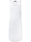 long ribbed vest