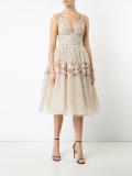floral embroidered dress