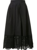 broderie anglaise hem skirt 