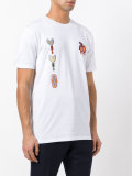 embroidered patch t-shirt