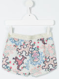 floral print shorts