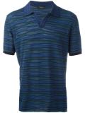 striped polo shirt