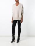 V-neck sweater