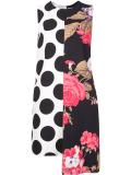 flower polka dots dress
