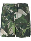 tropical print swim shorts
