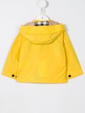 hooded raincoat 