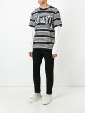 layered stripe T-shirt