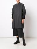 mock neck coat