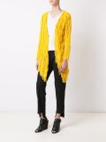 fringed cardigan